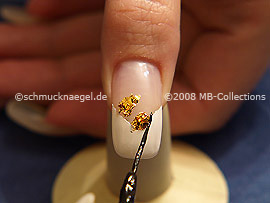 Nail art liner de color negro