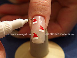 Nail art pen de color blanco