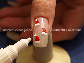 Nail art pen de color blanco