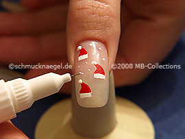 Nail art pen de color blanco