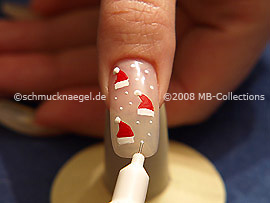 Nail art pen de color blanco