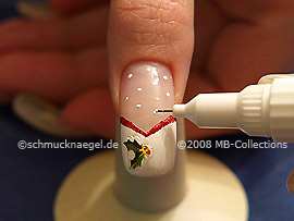 Nail art pen de color blanco