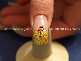 Nail art motivo