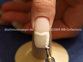 Spot-Swirl y gel de color blanco