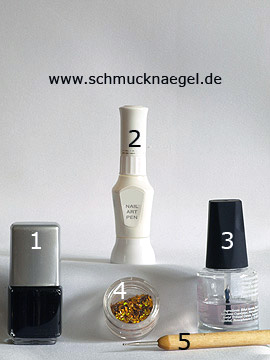 Productos para motivo 'Lunas de holograma para decorar las uñas' - Esmalte, Nail art pen, Holograma, Spot-Swirl