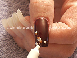 Nail art pen de color oro