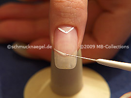 Nail art liner en blanco