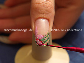 Nail art liner de color lila