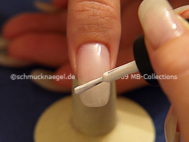 Esmalte en blanco