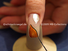 Nail art liner de color negro
