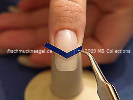 Plantillas para manicura francesa y pinzeta