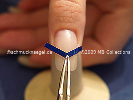 Plantillas para manicura francesa y pinzeta