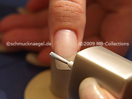 Esmalte en blanco