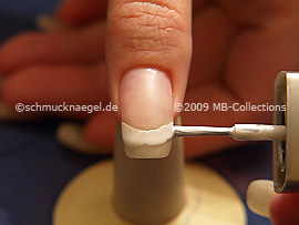 Esmalte en blanco