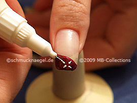 Nail art pen en blanco