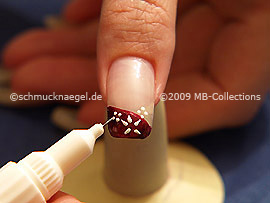 Nail art pen en blanco