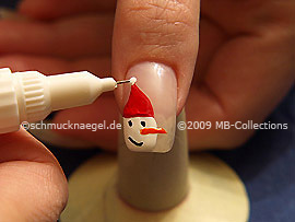 Nail art pen de color blanco