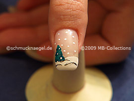 Motivo de navidad 13 - Nail Art Motivo 197