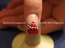 Motivo de navidad 14 - Nail Art Motivo 198