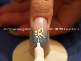 Nail art pen de color blanco