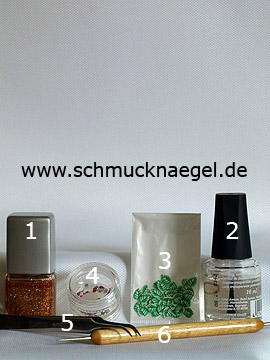 Productos para motivo con frutas de fimo y piedras strass - Esmalte, Piedras strass, Frutas fimo, Spot-Swirl