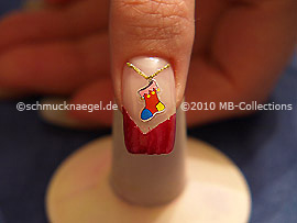 Nail art motivo