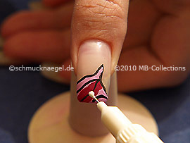Nail art pen de color blanco