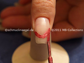 Esmalte en rosa viejo