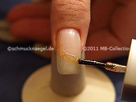 Esmalte en cobre-Glitter