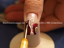 Piedras strass y spot-swirl