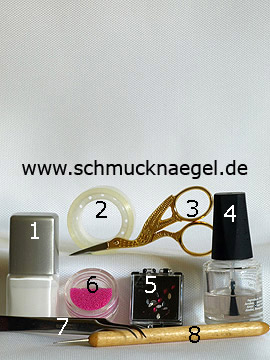 Productos para motivo 'Micro perlas para crear motivos en las uñas' - Esmalte, Piedras strass, Micro perlas, Spot-Swirl