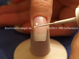 Nail art liner en blanco