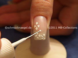 Nail art liner en blanco