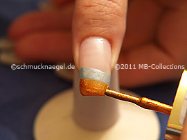 Esmalte en marrón