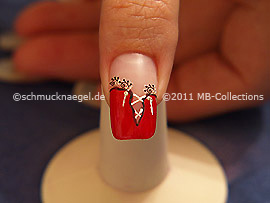 Nail art motivo