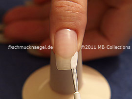 Esmalte en blanco