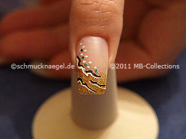 Nail art motivo