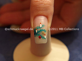 Motivo de navidad 19 - Nail Art Motivo 295