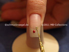 Nail art liner de color oro-Glitter