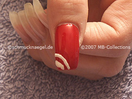 Nail art pen de color blanco