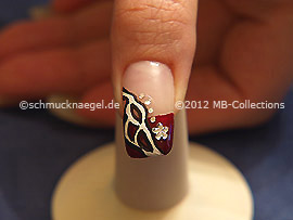 Nail art motivo 303