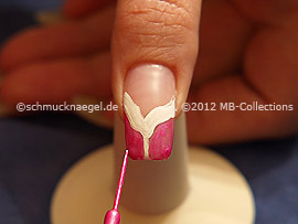 Nail art liner de color lila