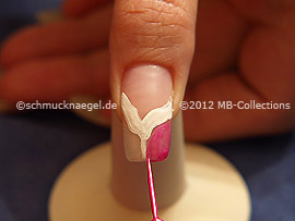 Nail art liner de color lila