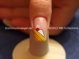 Nail art motivo