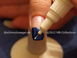 Nail art pen en blanco