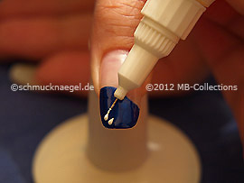 Nail art pen en blanco