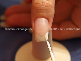 Esmalte en blanco