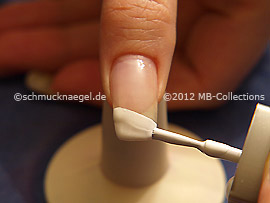 Esmalte en blanco