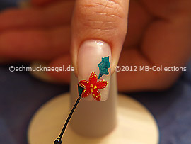 Nail art liner de color negro