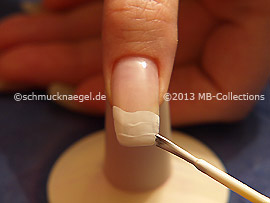 Esmalte en blanco